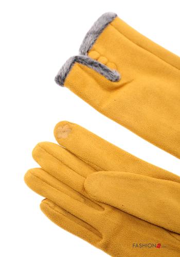 Set mit 12 Paar Handschuhe mit Knöpfen - ph 5