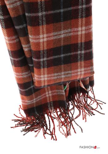 Bufanda Estampado tartán con flecos - ph 4
