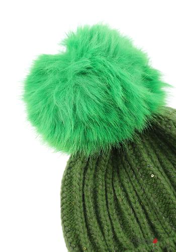 Set 12 pezzi Cappellino in Misto Lana con paillettes - ph 4