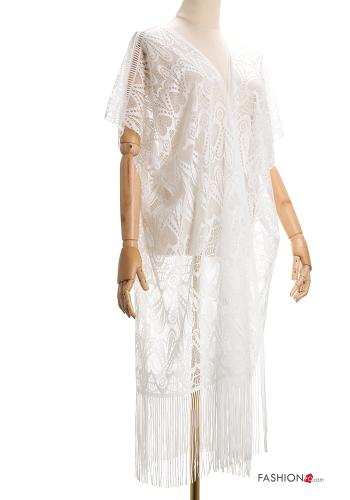 Copricostume pizzo con frange - ph 1