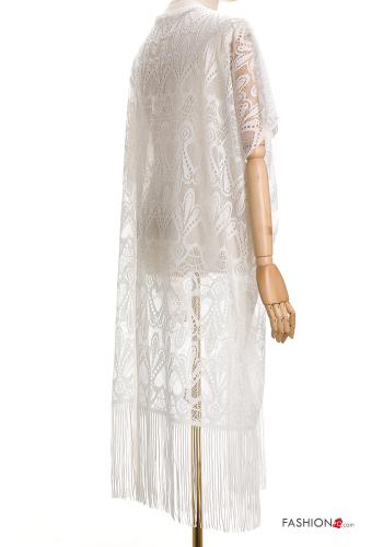 Copricostume pizzo con frange - ph 2