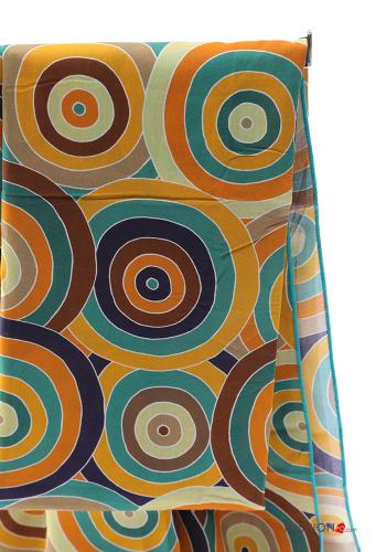Geometric pattern Cotton Scarf - ph 3