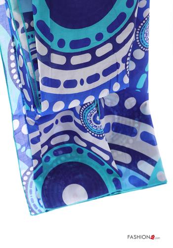 Patterned Cotton Scarf - ph 4