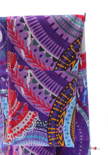 Patterned Cotton Scarf - ph 3