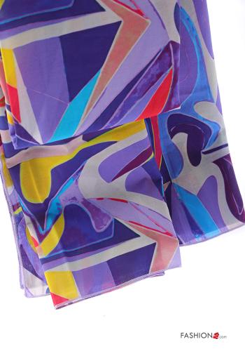 Patterned Cotton Scarf - ph 4