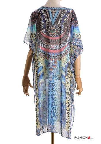 Patterned Cover up with v-neck - ph 2