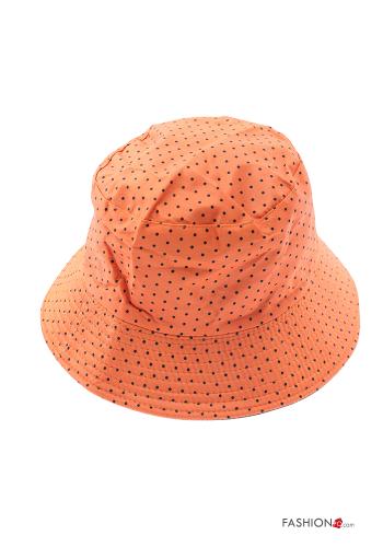 Polka-dot Cotton Hat