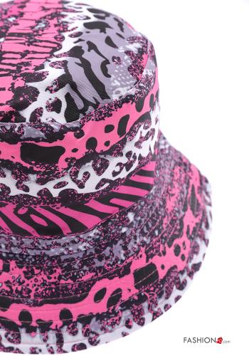 Chapeau en Coton Imprimé animalier - ph 3
