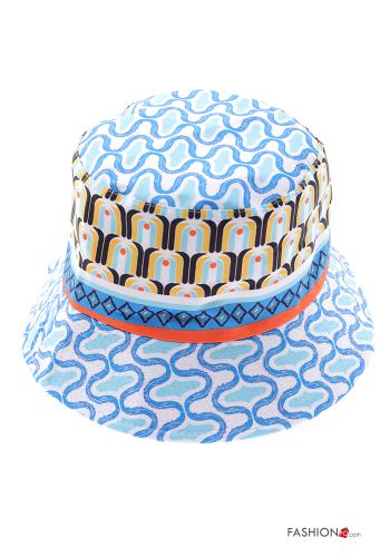 Chapeau en Coton Imprimé coloré