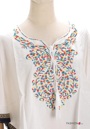 Copricostume Fantasia ricamata con frange - ph 4