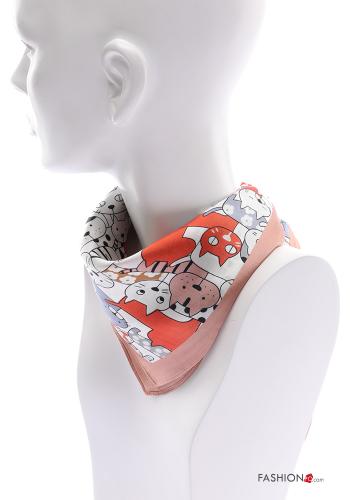 Foulard Fantasia animali - ph 4