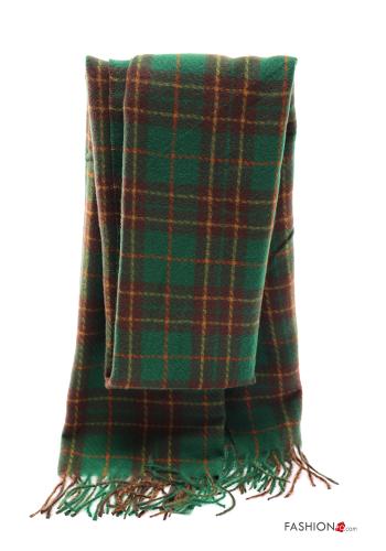 Sciarpa Fantasia tartan con frange - ph 2