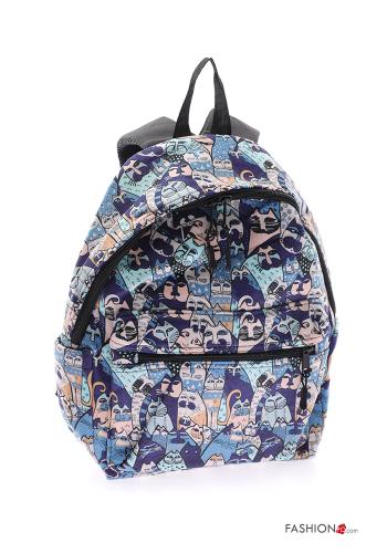 Zaino Fantasia animali con zip