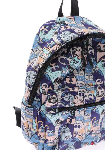 Zaino Fantasia animali con zip - ph 4