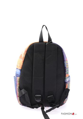 Kunstmuster Rucksack mit Reißverschluss - ph 3