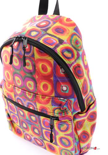 Zaino Fantasia colorata con zip - ph 4