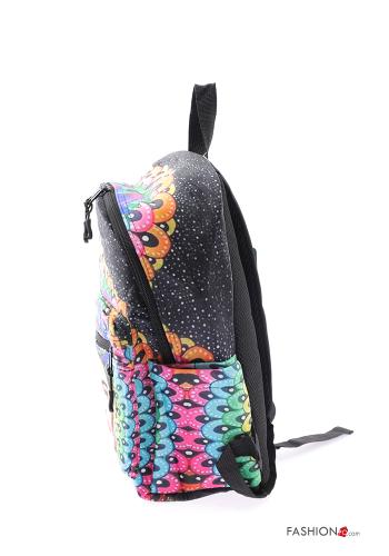 Mochila Estampado Artístico con cremallera - ph 2