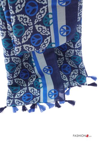 Bufanda Estampado jacquard con flecos - ph 4