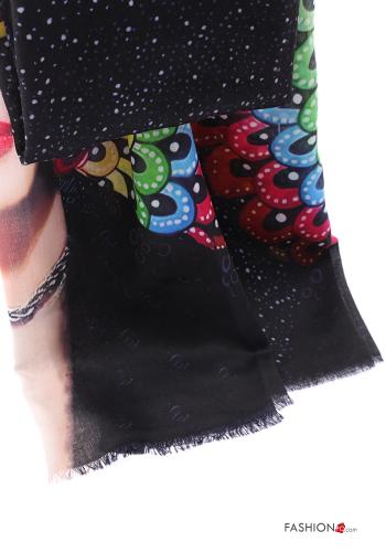 Abstract print Scarf - ph 4