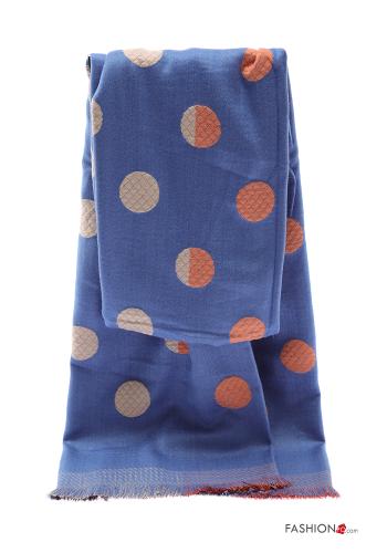 Polka-dot Scarf with fringe - ph 2