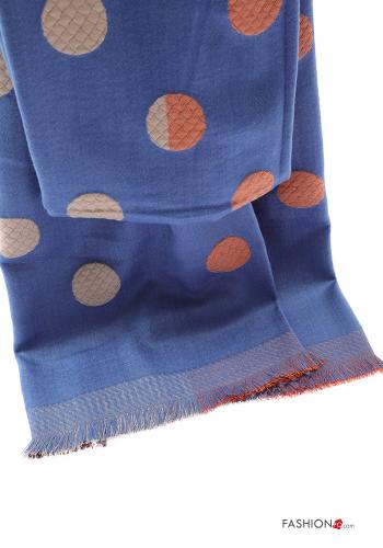 Polka-dot Scarf with fringe - ph 4
