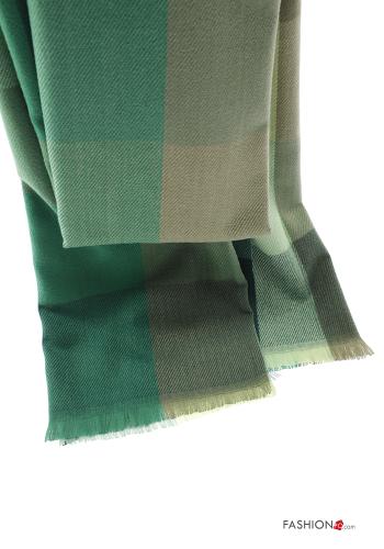 Écharpe Padrão Vichy com franja - ph 4