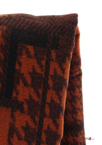 Écharpe Imprimé pied de poule - ph 3