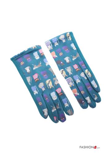 Conjunto de 12 pares Guantes Estampado animales - ph 2