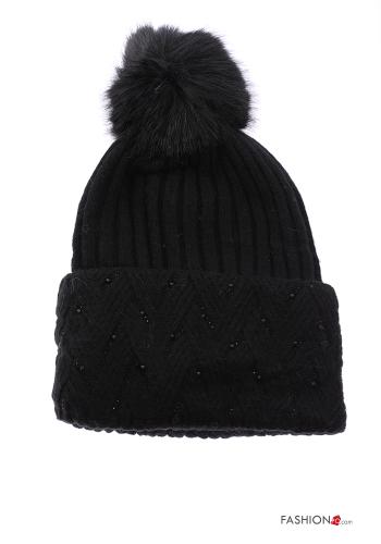 Ensemble de 12 pièces Casquette avec strass - ph 11