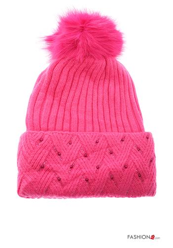Ensemble de 12 pièces Casquette avec strass - ph 6