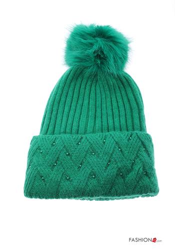 Ensemble de 12 pièces Casquette avec strass - ph 7