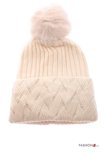 Ensemble de 12 pièces Casquette avec strass - ph 10