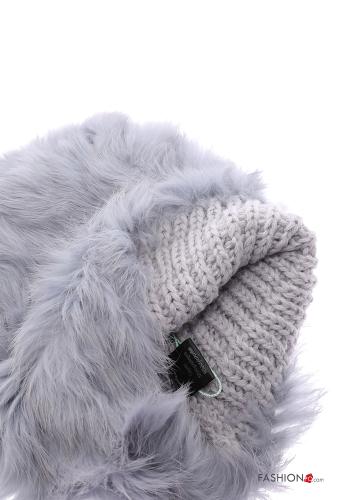 faux fur Cap - ph 4