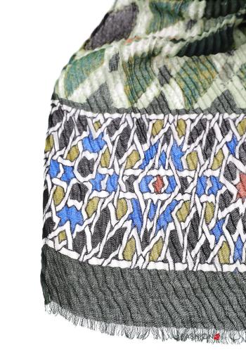 Abstract print Scarf - ph 4