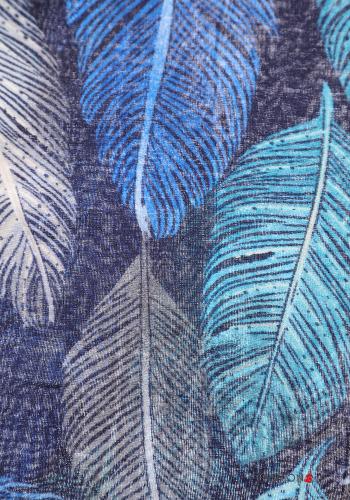 Leaf print Scarf - ph 3
