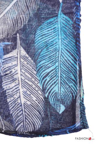 Leaf print Scarf - ph 4