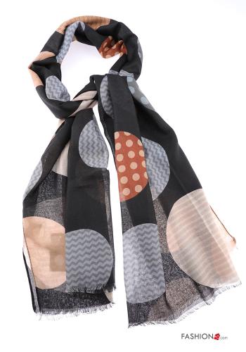 Graphic Print Scarf - ph 2