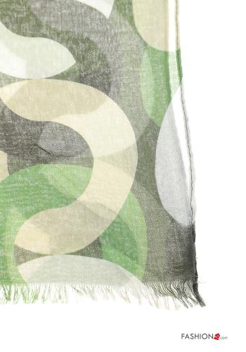 Abstract print Scarf - ph 4