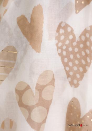 Écharpe motif coeur - ph 4