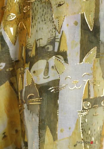 Écharpe lurex Imprimé animal - ph 4