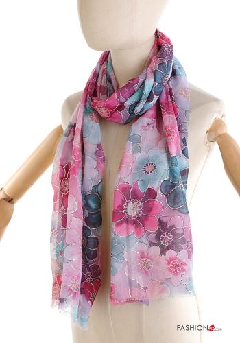 Écharpe à Imprimé Floral
