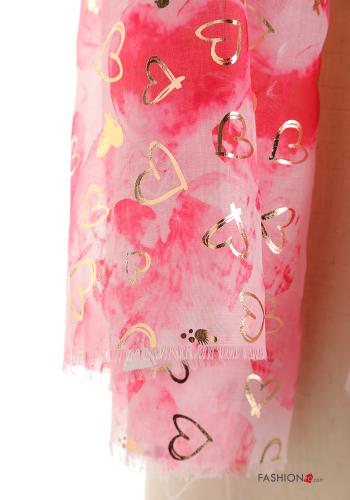 Sciarpa lurex Fantasia cuore - ph 3