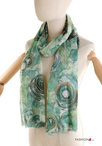 Sciarpa lurex Fantasia astratta
