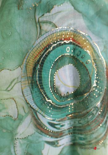 Bufanda De lurex Estampado abstracto - ph 4
