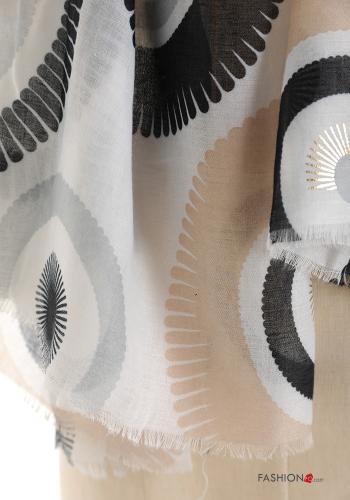 Abstract print Scarf - ph 3
