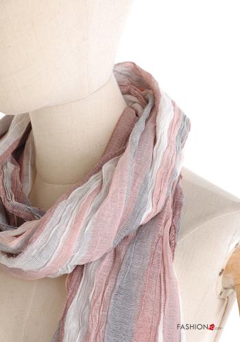 Striped Cotton Scarf - ph 2