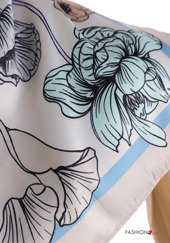 Pañuelo satén Estampado Floral - ph 4