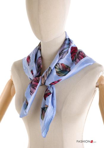Leaf print Foulard