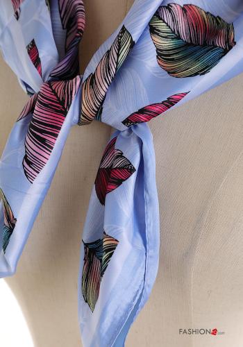 Leaf print Foulard - ph 3