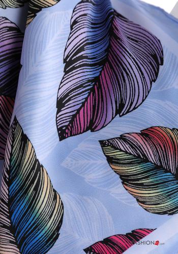 Leaf print Foulard - ph 4